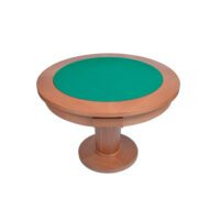 Mesa de carteado e xadrez dupla face