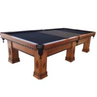 Mesa de sinuca – Modelo oficial Maracanã – Cor imbuia