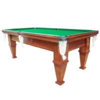 Mesa de Sinuca Residencial Tecido Verde