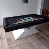 Mesa de bilhar e Jantar - Modelo Diamante - Personalizada