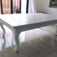 Mesa de bilhar e jantar - Modelo Naja - Laqueação personalizada