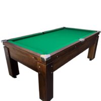 Mesa de bilhar de gaveta - modelo lisa - cor imbuia