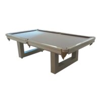 Mesa de bilhar e jantar New York – Caçapa de rede– branco brilho