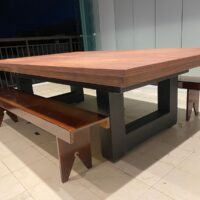 Mesa de bilhar e jantar New York – Caçapa de rede – Laqueação personalizada