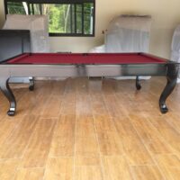 Mesa de bilhar e jantar - Modelo Naja - Laqueação personalizada