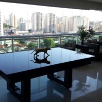 Mesa de bilhar e jantar New York – caçapa embutida – Preto brilho