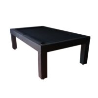 Mesa de bilhar e jantar – Modelo Premium – Preto fosco