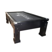 Mesa de bilhar de gaveta - Modelo Maracanã - Cor preta