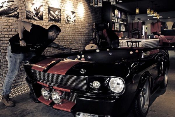 Mesa de Bilhar - Mustang Shelby - Cores personalizada