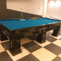 Mesa de sinuca – Modelo Oficial Apolo – Laqueação personalizada