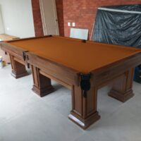 Mesa de sinuca – Modelo Oficial Apolo – Cor Imbuia