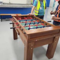 Mesa de Pebolim oficial - Ferros Embutidos