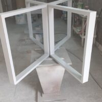 Mesa de bilhar e jantar Nexus, caçapas embutidas, pé de ferro