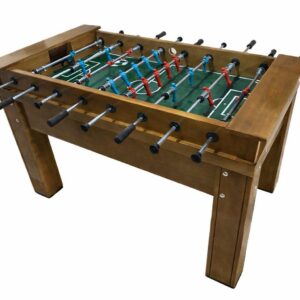 Mesa de pebolim oficial de madeira - Ferros passantes