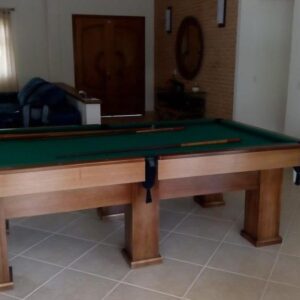 Mesa de sinuca - Modelo oficial Lisa - Cor imbuia